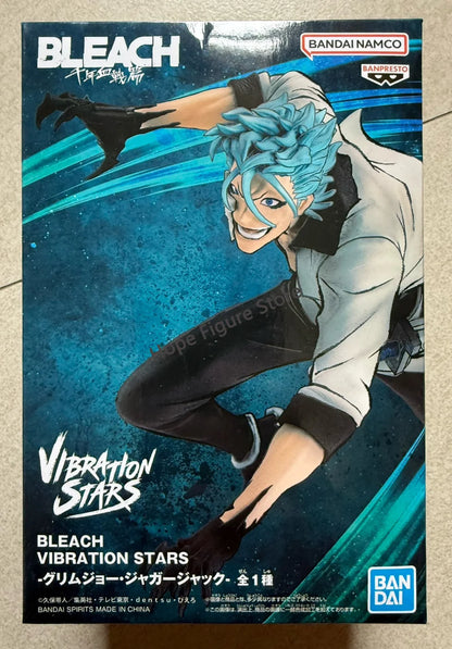 In Stock Original BANPRESTO VIBRATION STARS Bleach Grimmjow Jaegerjaques Figure Anime Model Genuine Boxed Toy
