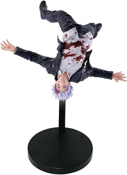 JJK Figure Statue 1/7 Scale Anime JJK Action Figure Model Sculpture, Battle Damage Version Gojos Figures Handmade Collectible Desktop Decoration Gifts