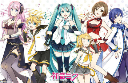 Hatsune Miku - Musical Group Wall Poster, 22.375" X 34", Unframed Version