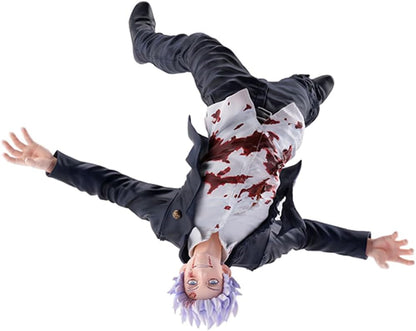 JJK Figure Statue 1/7 Scale Anime JJK Action Figure Model Sculpture, Battle Damage Version Gojos Figures Handmade Collectible Desktop Decoration Gifts