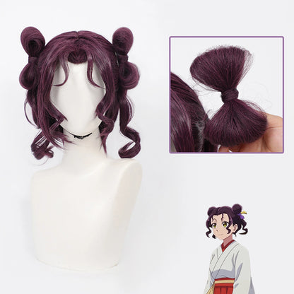 Cosplay Wig the Apothecary Diaries Anime Wig Lihua Anime Game Role-Play Grab Chignon Wig Female Synthetic Wig with Wigcap