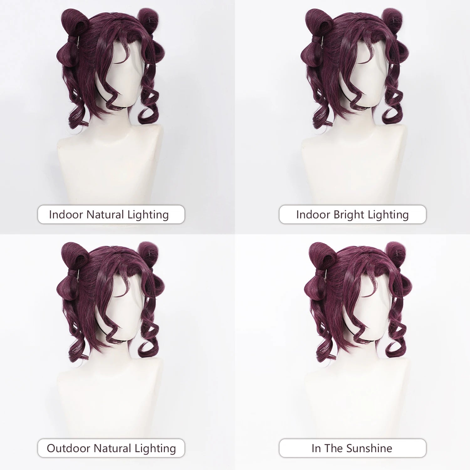 Cosplay Wig the Apothecary Diaries Anime Wig Lihua Anime Game Role-Play Grab Chignon Wig Female Synthetic Wig with Wigcap