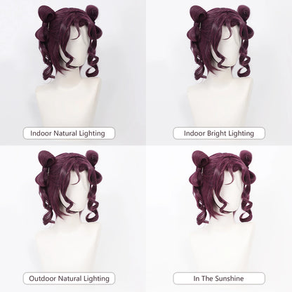 Cosplay Wig the Apothecary Diaries Anime Wig Lihua Anime Game Role-Play Grab Chignon Wig Female Synthetic Wig with Wigcap