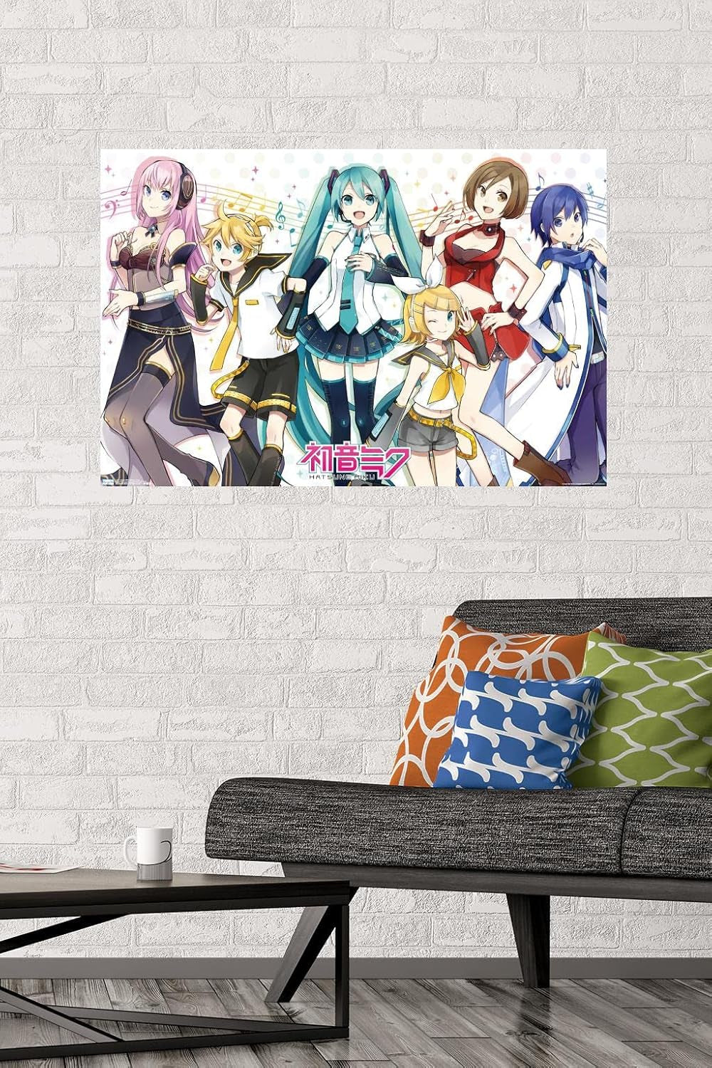 Hatsune Miku - Musical Group Wall Poster, 22.375" X 34", Unframed Version