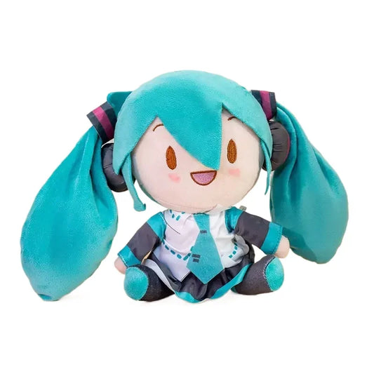 ***HOT Hatsune Miku Fufu Plush Doll Fuwafuwa Anime Kawaii Cute Cool Toys Dolls Plush Room Car Desk Decor Birthday Gift for Fan