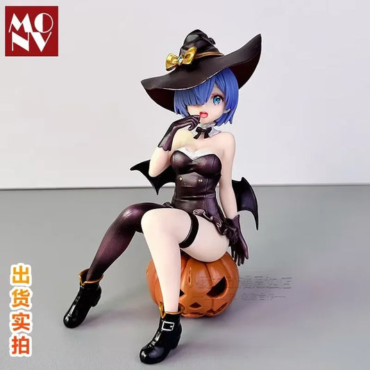 12 HOUR SHOPPING Re:Zero -Starting Life in Another World Ram & Rem Phantom Night Magician Gk Model Collection Doll Decora Gifts