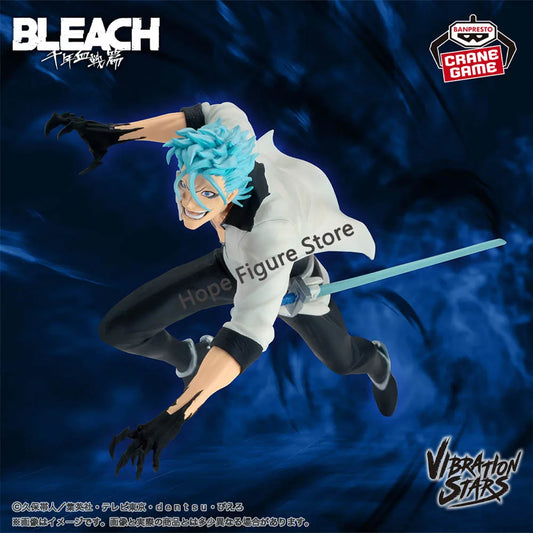 In Stock Original BANPRESTO VIBRATION STARS Bleach Grimmjow Jaegerjaques Figure Anime Model Genuine Boxed Toy
