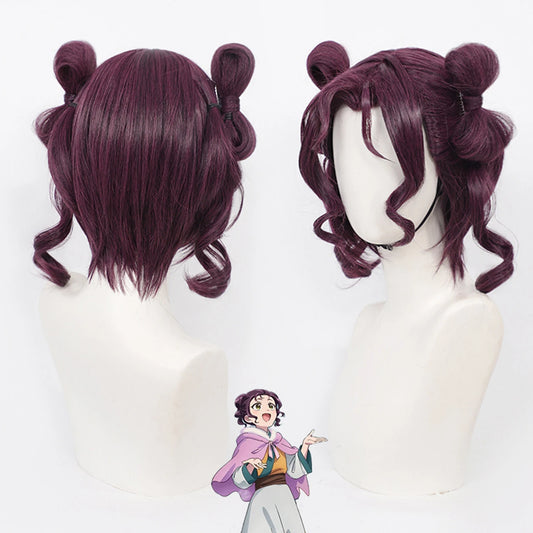 Cosplay Wig the Apothecary Diaries Anime Wig Lihua Anime Game Role-Play Grab Chignon Wig Female Synthetic Wig with Wigcap