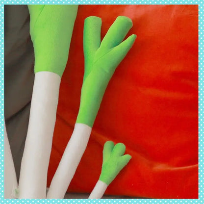 42Cm New Hatsune Miku Cosplay Chinese Green Onion Shallot Scallion Short Plush Stuffed Toys Dance Props Animation Kid Girl Gifts